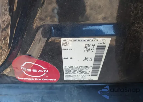 2018 Nissan Altima 2.5 Sv из США, поврежденный, VIN 1N4AL3AP6JC138964